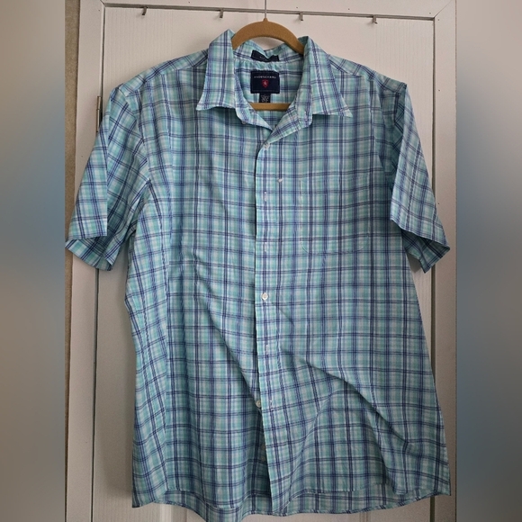 Saddlebred Other - Mens saddlebred XL Button Down Plaid Shirt